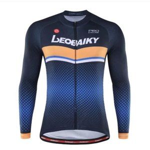 LEOBAIKY Men's COLD WEATHER  CYCLING JERSEY (L./S)